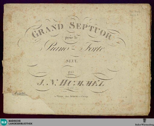 Grand Septuor pour le Piano-Forte seul