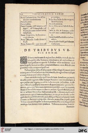 De tribus urbis Romae