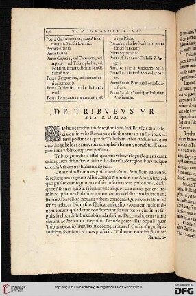De tribus urbis Romae