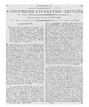 Voigt, J. H.: Lehrbuch einer populären Sternkunde nach dem gegenwärtigen Zustande der Wissenschaft. Weimar: Industrie-Comptoir 1799