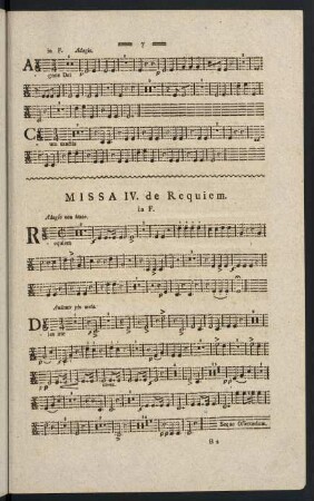 7-9, Missa IV. de Requiem