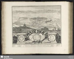 Veue Le la Ville De Turin Et Ses Environs