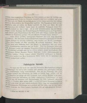 Pathologische Anatomie.
