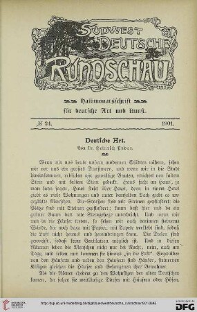 1: Deutsche Art, [1]