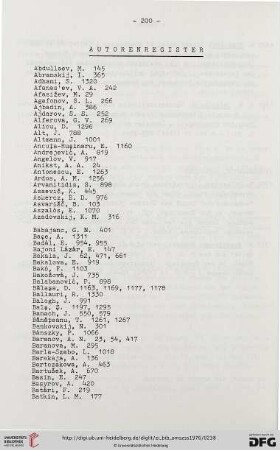 Autorenregister