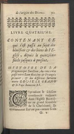 Livre quatriéme.