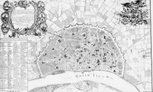 Köln, Stadtplan, Reinhardt, J.V.