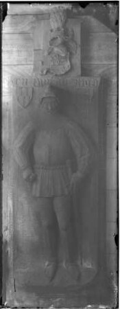 Wölchingen Evangelische Johanniter Kirche Epitaph Eberhard von Rosenberg (gestorben 1387)