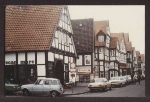 Blick in die Krumme Straße. Detmold