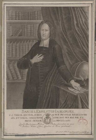 Bildnis des Daniel Ernstus Iablonski