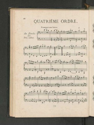 Quartriême Ordre.