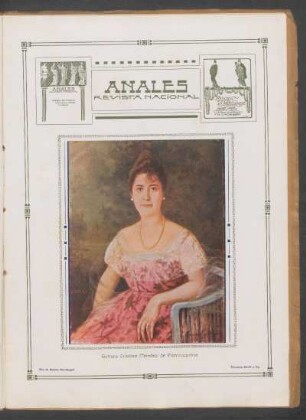 [Fotografía de] Señora Cristina Méndez de Pietracaprina