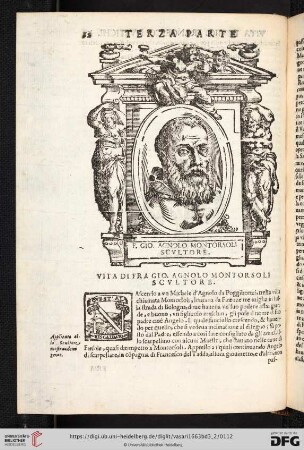 Vita Fra Gio. Agnolo Montorsoli Scultore