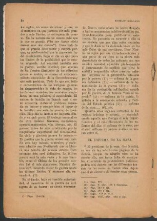 El sofisma de la raza.