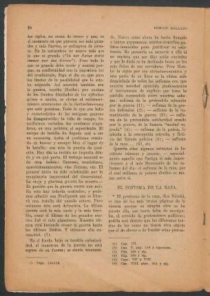 El sofisma de la raza.