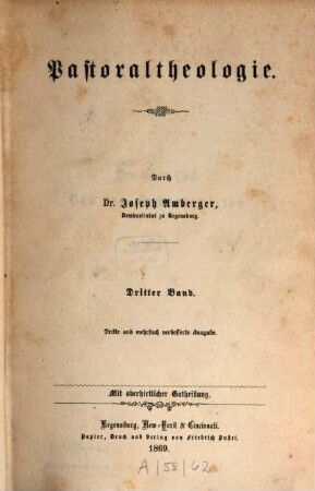 Pastoraltheologie, 3