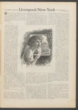 Liverpool-New York : Traducción especial para "Actualidades". - [Ilustración de Martínez Jérez]