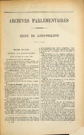 Archives parlementaires. 2.Serie : 1800 - 1860 : de 1787 à 1860 ; recueil complet des débats législatifs et politiques des Chambres Françaises. 92. 1835. 19 jan. - 25 févr. (1895)