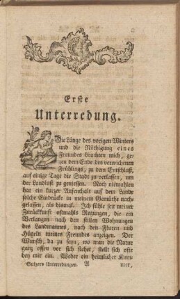 Erste Unterredung