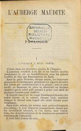 L'auberge maudite