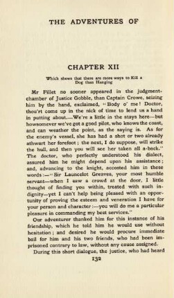 Chapter XII. Which shews that there are more ways to kill a dog than hanging