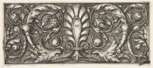 Querfüllung mit der Palmette
