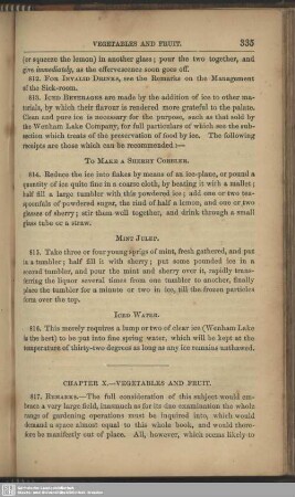Chapter X.- Vegetables and Fruit