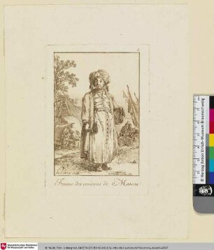 Femme des environs de Moscou [Frau aus der Gegend um Moskau]