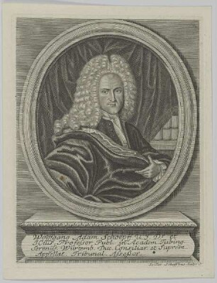 Bildnis des Wolffgang Adam Schoepff