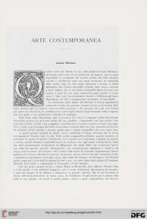 4: Arte contemporanea : Cesare Mariani
