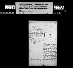 Schuldenwesen der Stiftungspflege bzw. Kirchengemeinde Hohengehren