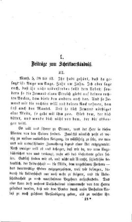 Beiträge zum Schriftverständniß