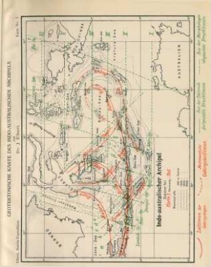 Karte No. 7. Geotektonische Karte des Indo-australischen Archipels