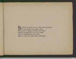 So beben wir ...
