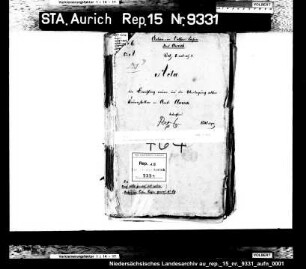 Ansiedlungsgesuche aus dem Amt Aurich