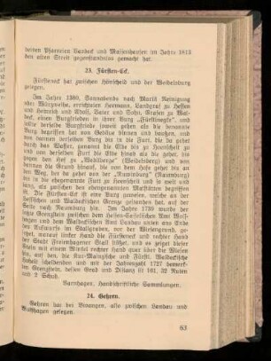 23. Fürsten-Eck.
