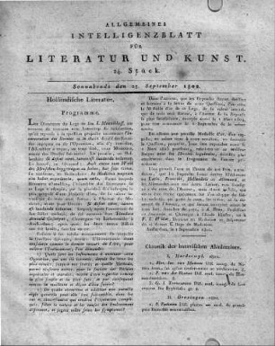 1802-09-25 : 24. Stück