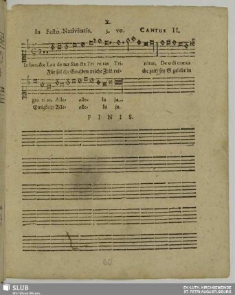 X. Anonymus: Benedicamus Domino
