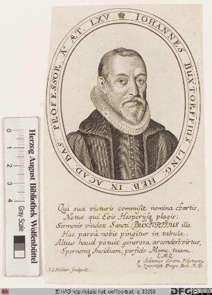 Bildnis Johann Buxtorf d. Ä.