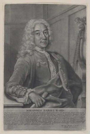 Bildnis des Iohannes Daniel Hard