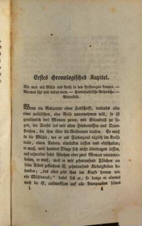 Empfindsame Reisen : nebst einem Anhang von Reise-Berichten, -Skizzen, -Episteln, -Satiren, -Elegien, -Jeremiaden u.s.w. aus den Jahren 1832 und 1835. 1. Bändchen