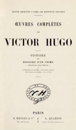 Histoire, 2 = Histoire d'un crime, 1: Première journée : Le Guet-Apens