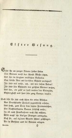Elfter Gesang