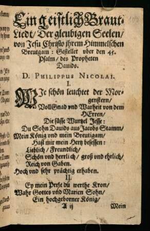 Vier schöne geistliche Lieder