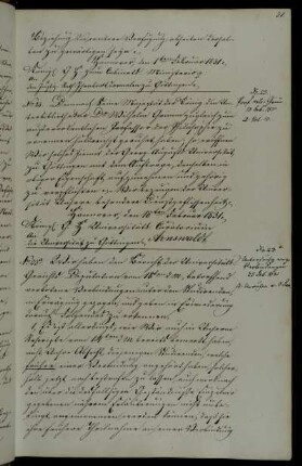 Ernennung Wilhelm Grimms zum außerordentlichen Professor.