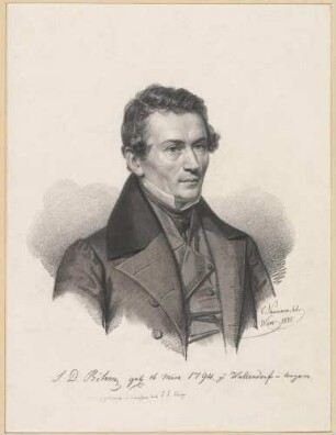 Bildnis Böhm, Joseph Daniel (1794-1865), Bildhauer, Medailleur