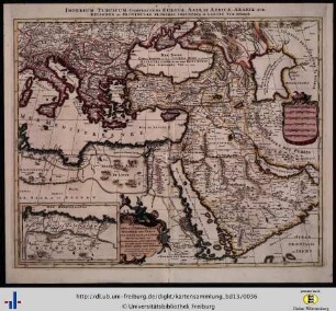 Etats de l'Empire du Grandseigneur des Turcs en Europe, en Asie et en Afrique.