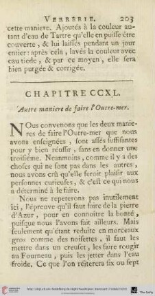 Chapitre CCXL