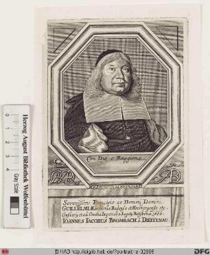 Bildnis Johann Jacob Brombach (von Dieffenau)