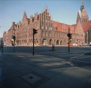 Hannover. Altes Rathaus und Marktkirche